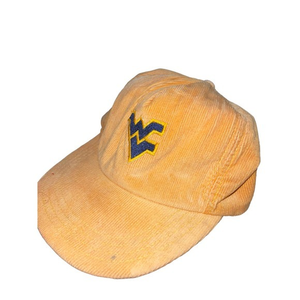 Vintage West Virginia Mountaineer Corduroy Hat‎